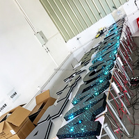 Enseigne lumineuse LED étanche et durable à transformateur pour publicité, idéale pour les portes de KTV, bars et restaurants