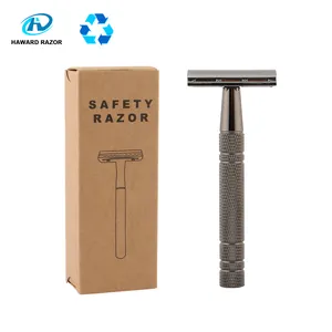 RTS Cheaper Price Aluminum Handle Men's Shaving Face Hair Removal Classic Safety Razor