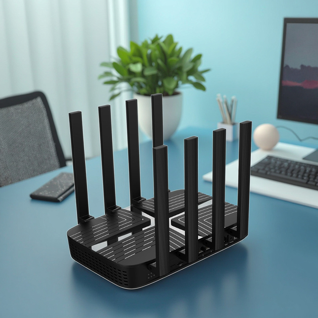 Tri-Band Professional WIFI 7 Modem Router OpenWrt with 10G Fiber SFP Strong WIFI Signal Customized 5G Router with SIM Card Slot