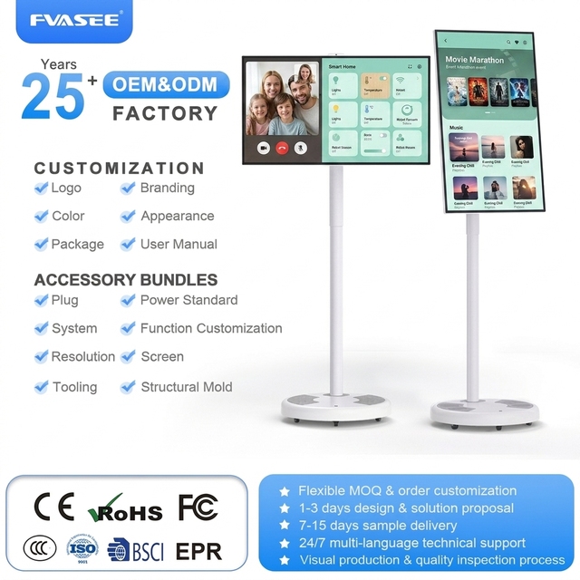 Professional 8GB 120Hz 128GB Capacitive Stereo Digital TV for Education Fitness LED Adjustable Sync for Meetings Presentations