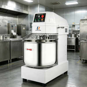 Mezcladora de Masa de Doble Acción y Dos Velocidades de Grado Comercial, Resistente, con Cubierta Antipolvo para Pastelería, 40L - Product Image 1