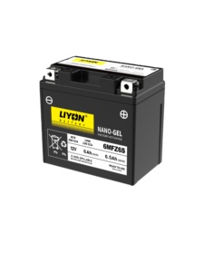 Nouvelle <span class=keywords><strong>batterie</strong></span> au plomb scellée à fibres super absorbantes 6MFZ6S, courant de démarrage 180A, garantie 1 an, <span class=keywords><strong>prix</strong></span> de gros compétitif à l'international - Product Image 2
