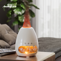 Humidificateur brume feu Simulation électrique arôme sel pierre 3D diffuseur de flamme pour Yoga maison chambre