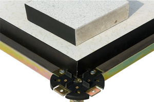 Tải trọng cao canxi Sulfate chống tĩnh điện tấm sàn nâng trung tâm dữ liệu được chứng nhận ISO hiện đại tòa nhà văn phòng chống cháy - Product Image 2