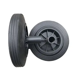 High Quality Cheap Dustbin Solid Rubber Wheel 8x2