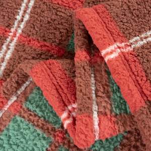 Mantas de forro polar, manta a cuadros para sofá cama, manta a cuadros de felpa suave y cálida, decoración ligera - Product Image 6