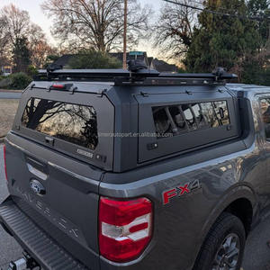Couvre-caisses de camionnettes <span class=keywords><strong>4x4</strong></span> en acier étanche à coque rigide avec fenêtres coulissantes verrouillables et capots de rail pour <span class=keywords><strong>Ford</strong></span> <span class=keywords><strong>Maverick</strong></span> <span class=keywords><strong>2022</strong></span>-2025 - Product Image 3