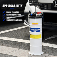 Extracteur d'huile pneumatique/manuel Sunbright 6,5 L, changeur d'huile, aspirateur de liquide, extracteur de carburant, pompe d'extraction d'huile automobile