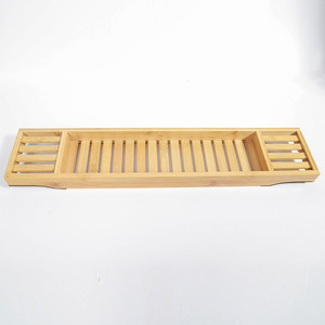 Estante de Baño de Bambú Rectangular de 70cm X 14.5cm, Antideslizante, Ecológico, Independiente - Product Image 2