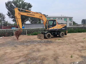 Occasion à vendre R210W coréen Original HYUNDAI 210W-9 pelle sur roues 21 tonnes équipement de construction à usage intensif - Product Image 2