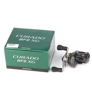 Shima <span class=keywords><strong>CURADO</strong></span> BFS Baitcasting moulinets de pêche 8.2 rapport de vitesse bobine en métal eau salée profil bas Baitcast moulinets de pêche - Product Image 6
