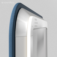 Soundbox déflecteur plafond insonorisation feutre panneau acoustique salle de travail éliminant les échos panneaux sonores