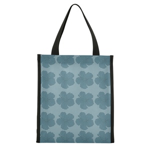 Aloha Collection Blue Hibiscus Flower Meal Prep Takeaway Insulated Outdoor Lunch Portable Hawaii Custom Print Lunch Bag - Product Image 2