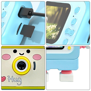 OEM Hochwertige Roboter-Kamera für Kinder 2,0" Typ-C Dual-Objektiv-Kamera Als Geschenk Geburtstagsgeschenk Weihnachtsgeschenk - Product Image 5