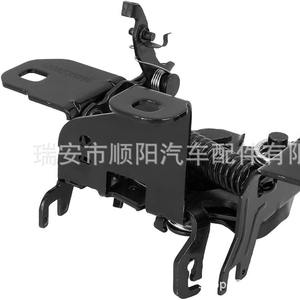 Cerradura de Capó para Volkswagen 1J0823509E, Acero Negro, Repuesto para Bora y Golf - Product Image 3