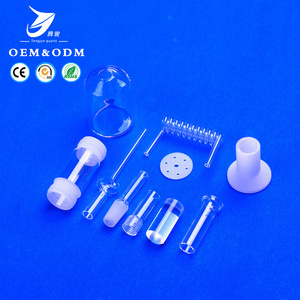 Haute qualité Quartz verre <span class=keywords><strong>Tube</strong></span> chauffage Resistanting verre tuyau manchon soudage coupe traitement Pipas De <span class=keywords><strong>Cristal</strong></span> fournisseur - Product Image 1