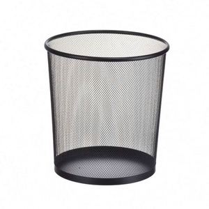 Custom Logo Modern Portable Office Waste Basket Sustainable Power Coated Metal Mesh Bin Foot Pedal Direct Factory Price <b>Paper</b> - Product Image 2