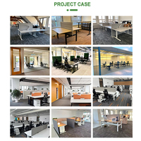Bureau de travail ergonomique Bureau électrique à hauteur réglable Bureau debout Mobilier de bureau Design moderne Table à hauteur réglable