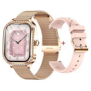 1.75 Inch Ladies Smart Fitness Tracker <b>Watch</b> MK88 IP67 Heart Rate Blood Pressure Monitoring for Bluetooth Call Compass for - Product Image 1