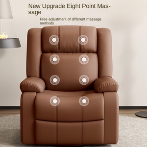 Sillón reclinable de masaje de comodidad Premium, sofá individual de cápsula espacial para relajación - Product Image 4