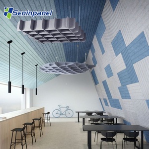 Seninpanel Acousound 2026 Nouveaux Panneaux Acoustiques en Tissu pour Plafond, Style Moderne <span class=keywords><strong>Français</strong></span>, Ignifuges, pour l'Art Acoustique du Plafond - Product Image 3