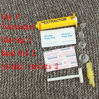 Kit d'aspiration manuelle pour piqûres d'insectes, outil d'extraction de venin d'urgence pour la randonnée, le trekking et le camping