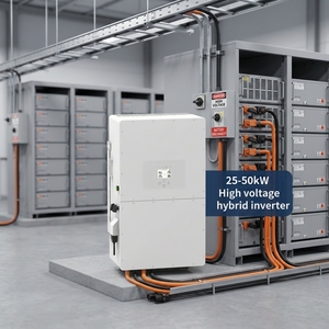 Deye Hybrid 30kw 40kw 50kw 60kw 80kw 100kw ระบบสามเฟส แรงดันสูง รุ่น SUN-30K-50K-SG01HP3-EU-BM4 สำหรับราคาขายส่ง - Product Image 2