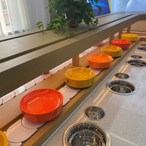 寿司餐厅可吃的寿司输送系统可调速餐厅输送带 - Product Image 5