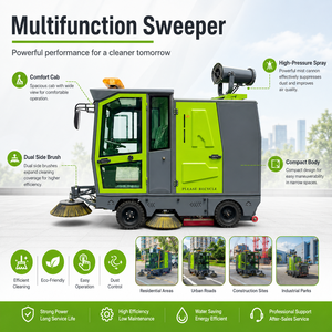 Barredora <span class=keywords><strong>de</strong></span> Pisos <span class=keywords><strong>de</strong></span> Alta Calidad para Limpieza <span class=keywords><strong>de</strong></span> Áreas Industriales, Carreteras y Patios - Product Image 4