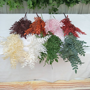 Fleurs artificielles Queyiyi, branche de feuille d'acacia de 30 cm à 100 cm, décoration de mariage, accessoires d'extérieur, décoration intérieure - Product Image 2