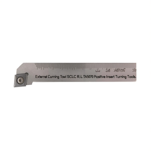 Outil de tournage externe SCLC R L TA5070, outils de tournage à plaquettes positives - Product Image 2