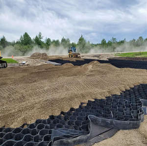 Üstün toprak stabilizasyonu için 150-500mm hücresel arıtma sistemi HDPE dokulu pürüzsüz plastik Geocell - Product Image 5