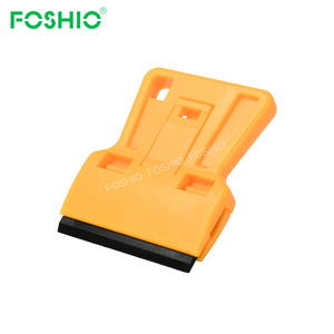 Plastic Mini Scraper Foshio Glass Plastic Sticker Cleaning Mini Blade Scraper