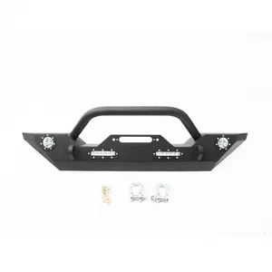 4x4 automotive parts & accessories steel front bumper for Jeep wrangler JK 2007+ offroad bar parts