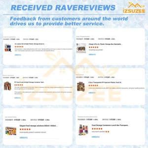 Ensemble de contenants de stockage alimentaire de <span class=keywords><strong>cuisine</strong></span> ronds réutilisables en PP sans BPA, hermétiques, anti-fuites, empilables, compatibles micro-ondes et lave-vaisselle - Product Image 4