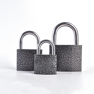 Hot bán Mini Sắt Khóa tùy chỉnh tay nghề tốt với Key mở khóa màu xám không thấm nước Chống Trộm sắt ổ khóa giá rẻ giá - Product Image 3