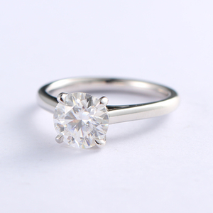 トレンド18金ジュエリー婚約指輪結婚指輪1/2/3/4/5カラットHPHT CVDモアッサナイトリング女性用 - Product Image 5