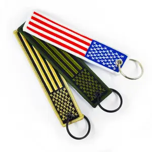 AI-MICH <span class=keywords><strong>Portachiavi</strong></span> Promozionale Personalizzato con Logo Ricamato, Ecologico, con Stampa Digitale, Portatile - Product Image 1