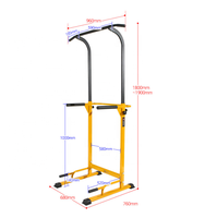 ZYFIT Multi gymnases barres d'immersion parallèles barre de traction Station Power Tower équipement de fitness de gymnastique à domicile