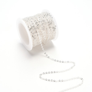 Catena in ferro <span class=keywords><strong>oro</strong></span> rosa 235SF da <span class=keywords><strong>uomo</strong></span>, catena a rullo estensibile per chiavi, collana fai da te, braccialetti, <span class=keywords><strong>collane</strong></span>, catene in metallo - Product Image 6