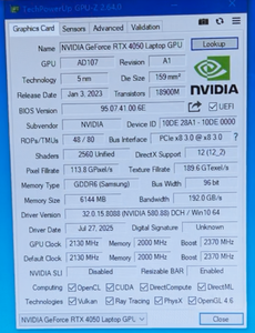 การ์ดจอ RTX 4050LP แบบปรับแต่งได้ รุ่น Low-Profile ความจุ 6GB GDDR6 ดีไซน์กะทัดรัดสำหรับมินิพีซี/เล่นเกม/งานสร้างสรรค์ - Product Image 6