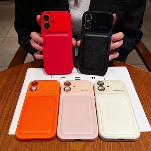 เคสโทรศัพท์มือถือ Senyork business instant transform 17 pro max หนัง PU สำหรับ iPhone 16 15 14promax ฝาหลังแบบ 3D puffer - Product Image 1