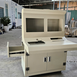 Armoire métallique pour équipement, coffret de commande thermolaqué, boîtier électrique extérieur IP54, cadre de commutation - Product Image 2