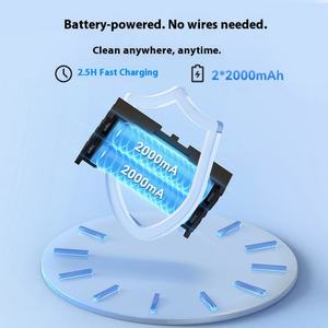 Nuevo Limpiador Ultrasónico Inalámbrico Portátil para el Hogar, Carga Visual, Práctico, Máquina de Limpieza de Aparatos Ortodóncicos para Uso Doméstico - Product Image 4