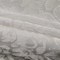 Tissu jacquard ignifuge inhérent au luxe très vendu pour les draps et les couettes dans les hôtels familiaux