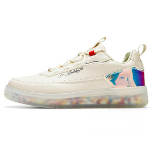 Chaussures de course tendance pour hommes automne/hiver/printemps, style coréen, tendance, blanches, polyvalentes, chaussures de sport - Product Image 1