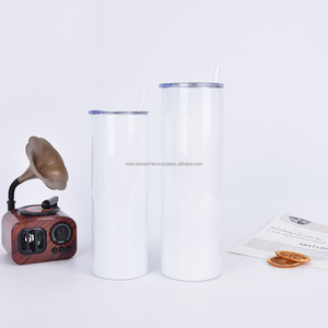 Wholesale <b>Bulk</b> 20 oz Double Wall Vacuum Insulated Eco-Friendly <b>Stainless</b> <b>Steel</b> Sublimation <b>Tumblers</b> with Lid and Straw - Product Image 2