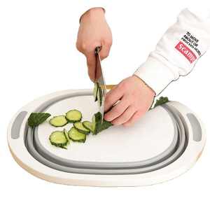 Panier à linge de cuisine pliable en plastique multifonctionnel de gros - Product Image 6