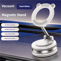 Support magnétique de téléphone pour voiture à ventouse, rotatif à 360°, fixation tableau de bord, léger, universel pour téléphones de 4 à 6,5 pouces, vente en gros