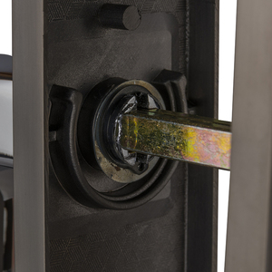 Tay Nắm Khóa Cửa Cổng Cho Khách Sạn Tay Cầm Chữ L Chống Gỉ Sang Trọng Bằng Hợp Kim Kẽm Phụ Kiện Cửa Sổ Hiện Đại Màu Đen Mờ - Product Image 6